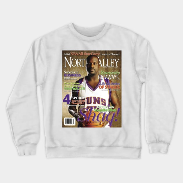 One and one with Shaq Crewneck Sweatshirt by Aka.V.E